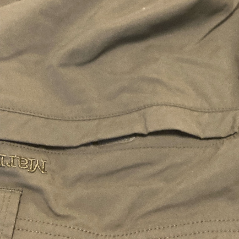Marmot Transcend Convertible Pants Olive Green 32x32 - Picture 8 of 14